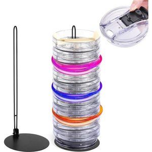 Tumbler Lid Organizer, Cup Lid Organizer ,Water Bottle Lid Holder